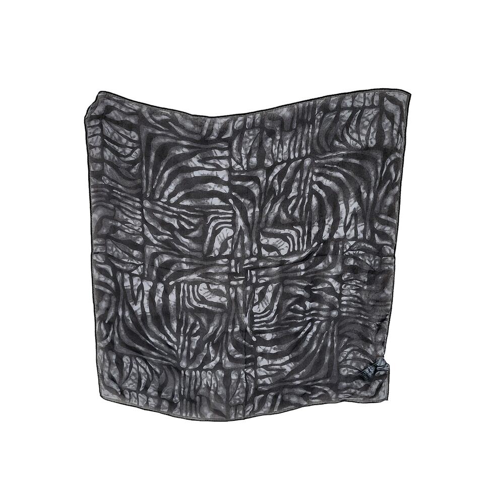 Elaine Gold Designer 100% Silk Scarf XIIX Animal Pattern Print 21” Square